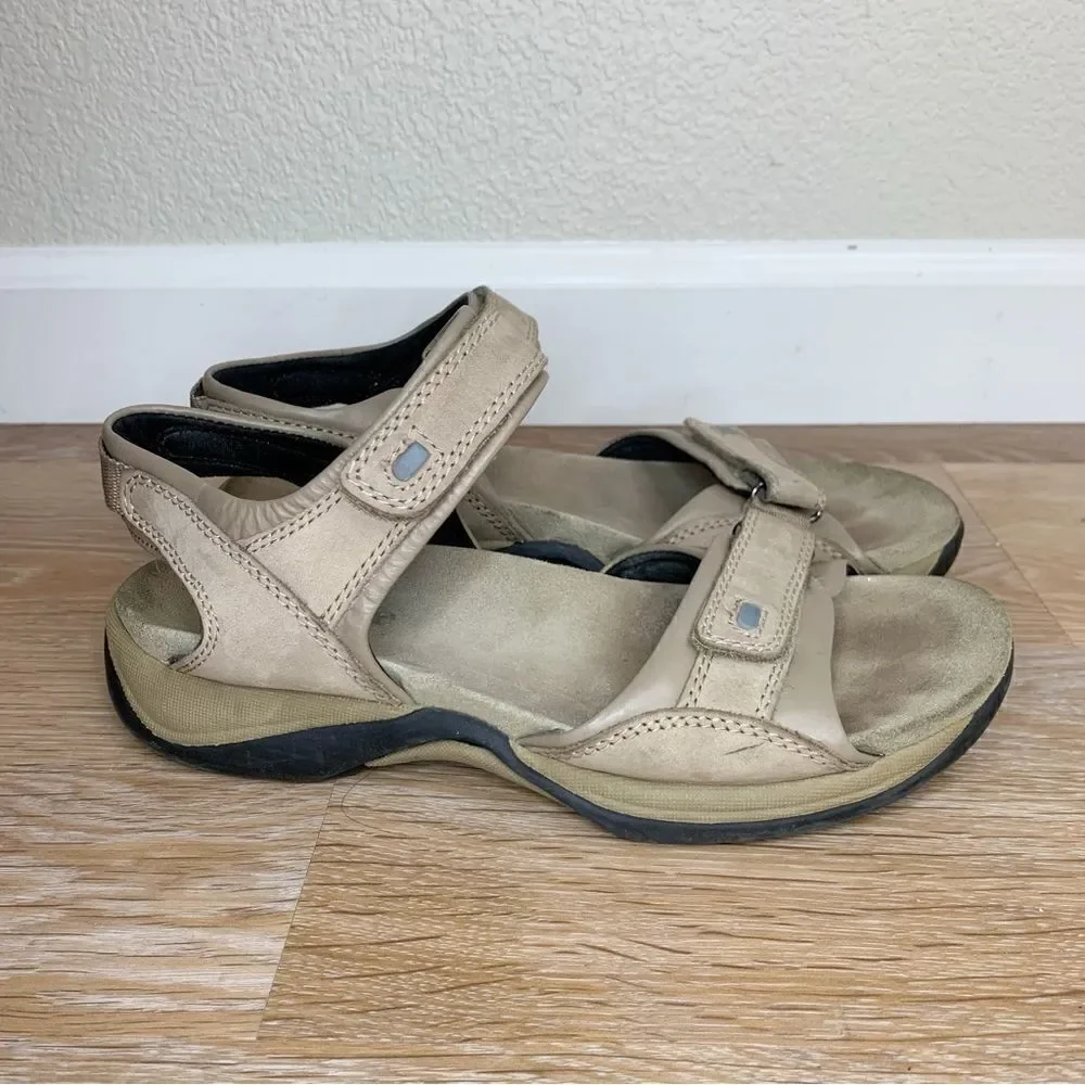 Soft Shoe by Medicus Sand Adjustable Strap Sandals, Size 7